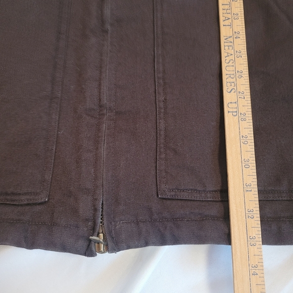 Carhartt Men's Workwear Loose Fit Sherpa Lined Duck Canvas Jacket Coat Size 4X - Picture 14 of 15